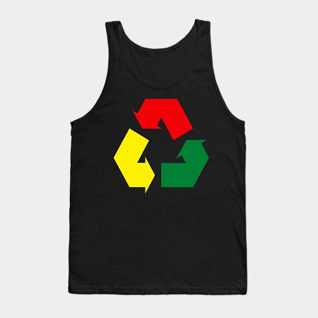 Recycla Tank Top by Katiopa creation